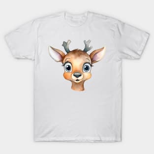 Deer Watercolor T-Shirt